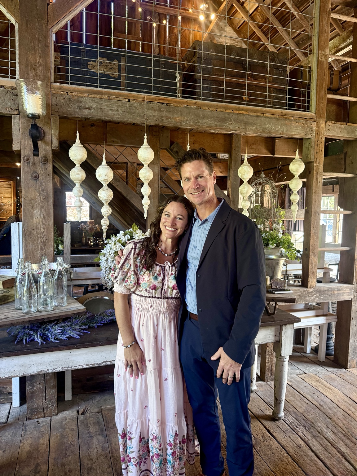 William Kumprey and his wife